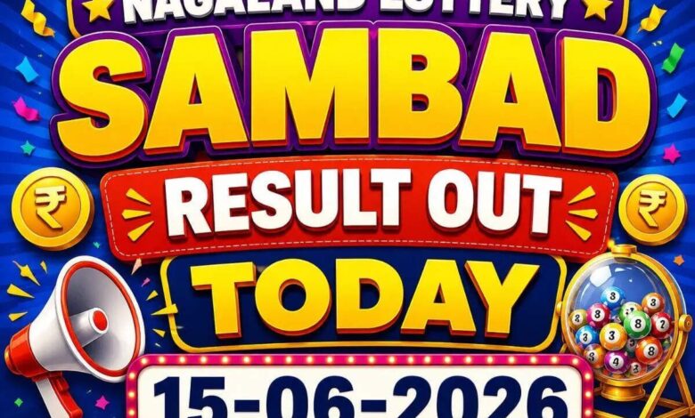 Nagaland Lottery Sambad result out today (15-06-2026); Check ₹1 crore prize winning number and full list here