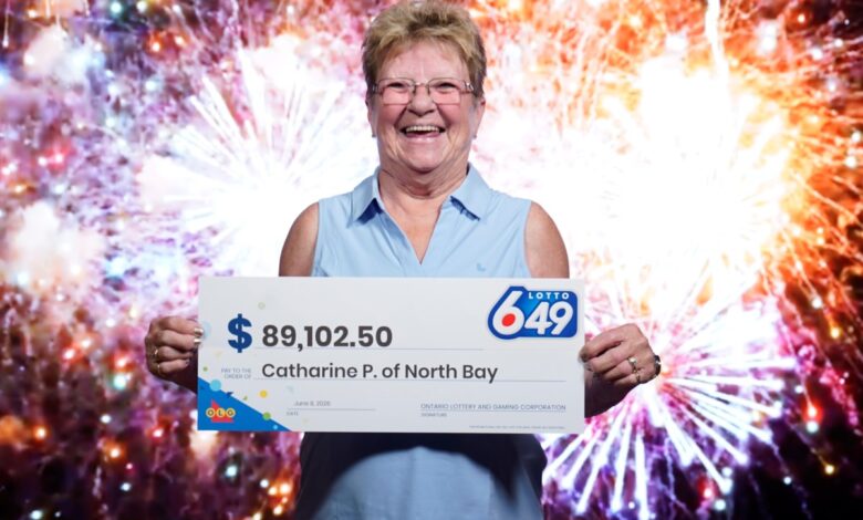 North Bay woman wins jackpot on her birthday