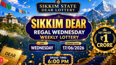 Sikkim State Dear Regal Wednesday Weekly Lottery result declared at 6 PM (17-06-2026): Check winning numbers and prize details