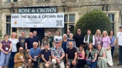 Lottery grant helps save Nympsfield's beloved village pub