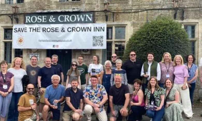 Lottery grant helps save Nympsfield's beloved village pub