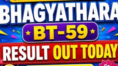 Kerala Lottery Bhagyathara BT-59 result out today (22-06-2026); check Rs 1 crore prize winning number and full list here