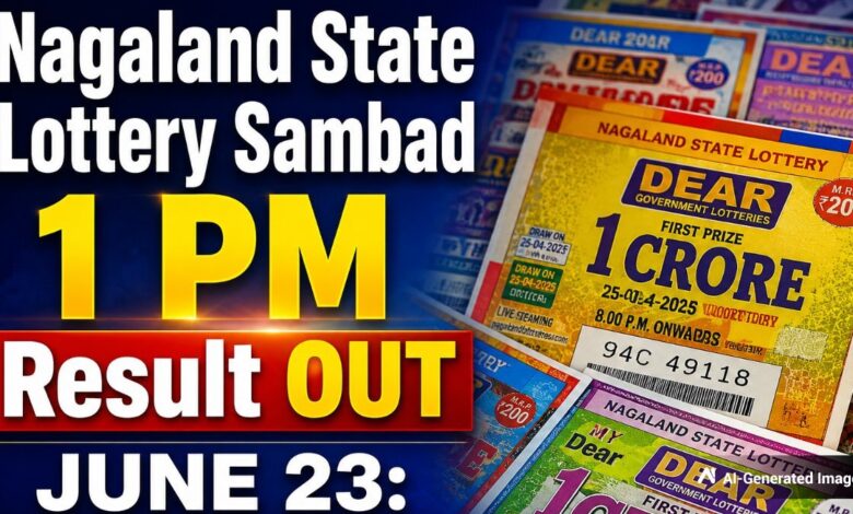 Nagaland State Lottery Sambad 1 PM Result OUT, JUNE 23: Dear Morning Draw; Check Rs. 1 Cr Winner