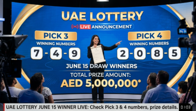 UAE Lottery June 15 winners announced: Check Pick 3 and 4 winners list, prize amount, official website and more details