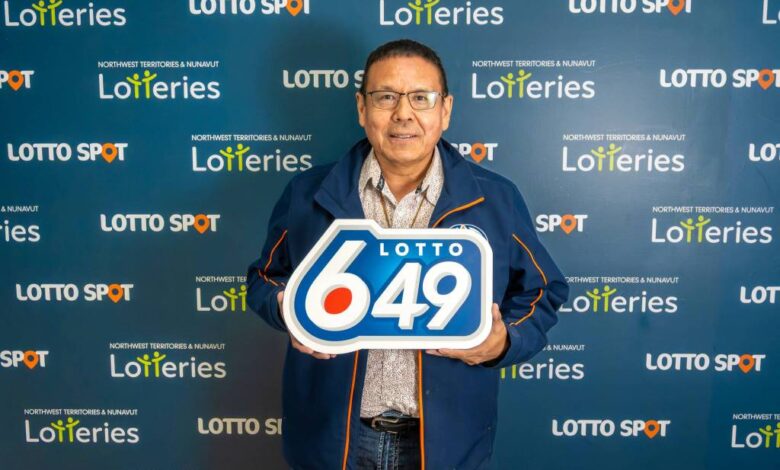 Ernest Betsina was the lucky winner of $2.5 million in the May 16 Lotto 6/49 draw after he matched all six numbers in the classic drawing. Photo courtesy of Western Canada Lottery Corporation