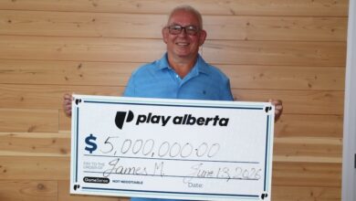 Beyond Local: Alberta's 'good luck town' lives up to name after $5 million lotto win