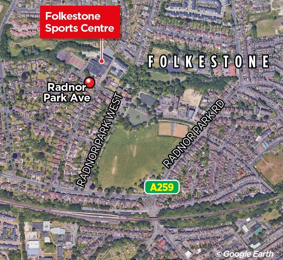 Folkestone Sports Centre is based in Radnor Park Avenue
