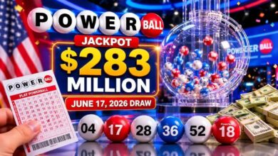Powerball winning numbers revealed: Who won the $283 million jackpot in the June 17, 2026 draw