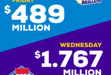 The Mega Millions jackpot on Friday is $489 Million. The Arkansas Lotto jackpot on Wednesday is $1.767 Million. Call or text 18005224700 for Problem Gambling Helpline.