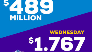 The Mega Millions jackpot on Friday is $489 Million. The Arkansas Lotto jackpot on Wednesday is $1.767 Million. Call or text 18005224700 for Problem Gambling Helpline.