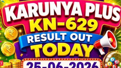 Kerala Lottery Karunya Plus KN-629 result out today (25-06-2026); check Rs 1 crore prize winning number and full list here