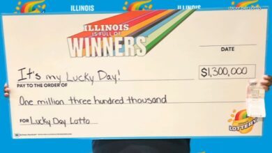 Man buys winning $1.3 million jackpot ticket at suburban gas station