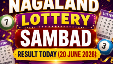Nagaland Lottery Sambad result today (20 June 2026): Dear Saturday Weekly 1st prize worth Rs 1 crore goes to 76K 21365; check all winning numbers here