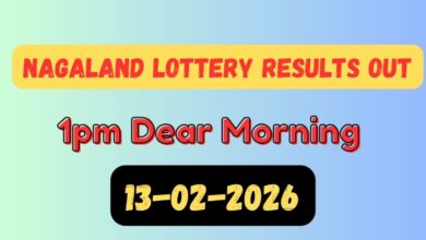 Nagaland Lottery Sambad 1 PM Result OUT, Feb 13: Dear Morning 1st Prize Rs. 1 Crore Winner Announced