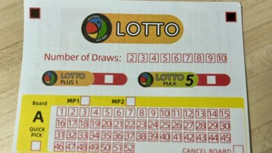 Lotto jackpot draw