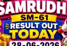 Kerala Lottery Samrudhi SM-61 result out today (28-06-2026); check Rs 1 crore prize winning number and full list here