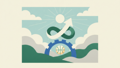 above-gear: An infinity symbol