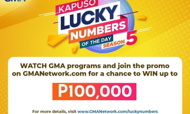 Kapuso Lucky Numbers of the Day Promo (June 29, 2026)