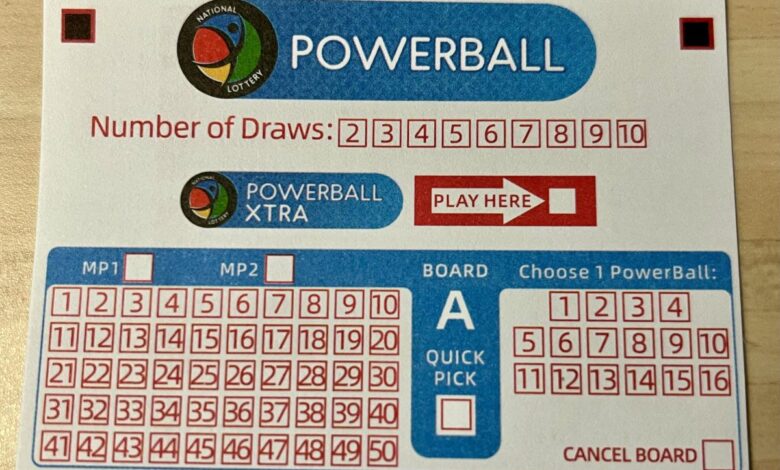 PowerBall jackpot draw