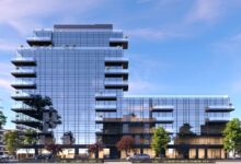 glass building