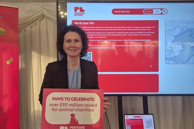 Postcode Lottery supports local charities across Fife.