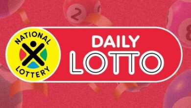 Daily Lotto results.
