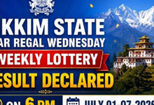 Sikkim State Dear Regal Wednesday Weekly Lottery result declared at 6 PM (01-07-2026): Check winning numbers and prize details