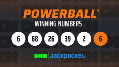 Powerball Winning Numbers from 7/1/26