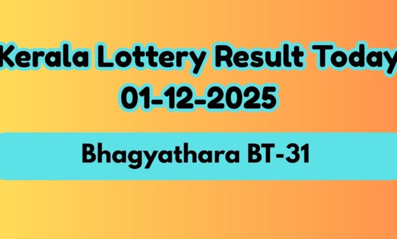 Kerala Lottery Result Today, Dec 1: Bhagyathara BT-31 Winners Announced; Check Full List & How to Claim