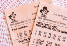 Lucky Brit claims eye-watering lottery jackpot after matching ALL six numbers