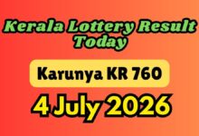 Kerala Lottery Result Today, July 4: Karunya KR-760 Results DECLARED; Check Full Prize List