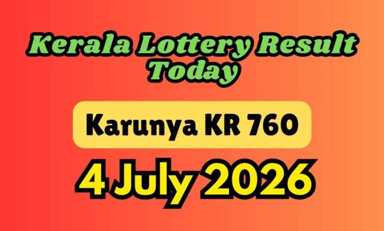 Kerala Lottery Result Today, July 4: Karunya KR-760 Results DECLARED; Check Full Prize List