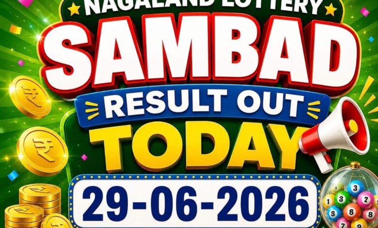 Nagaland Lottery Sambad result out today (29-06-2026): check Rs 1 crore prize winning number and full list here