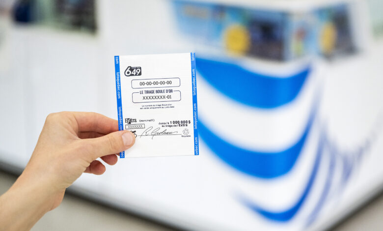 Winning Lotto 6/49 ticket purchased in Quebec