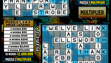 27-Year-Old Mackinac County Man Wins $2 Million Playing Michigan Lottery’s Two Million Dollar Cashword Instant Game