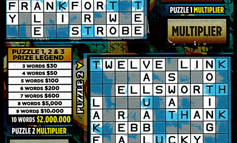 27-Year-Old Mackinac County Man Wins $2 Million Playing Michigan Lottery’s Two Million Dollar Cashword Instant Game