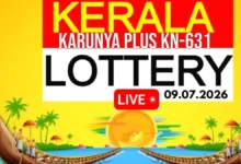 Kerala Lottery Result Today Live: Karunya Plus KN-631 Winning Numbers (09/07/2026) – Full List