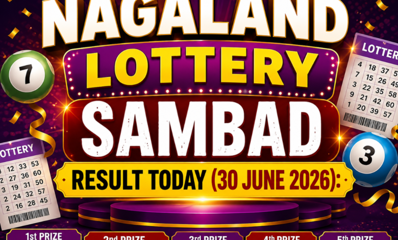 Nagaland Sambad Lottery result out today (30-06-2026): Check Rs 1 crore prize winning number and full list here