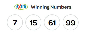 Extra, lotto max, winning numbers