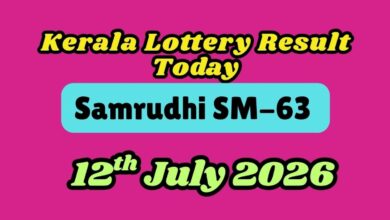 Kerala Lottery Result Today, July 12; Samrudhi SM-63 Results OUT; Check Winners For Rs.1 Crore First Prize