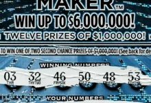 Calhoun County man wins big prize on instant lottery. How much he won