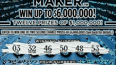 Calhoun County man wins big prize on instant lottery. How much he won