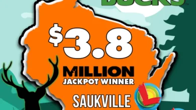 Lucky Manitowoc man claims nearly $4 million Megabucks prize