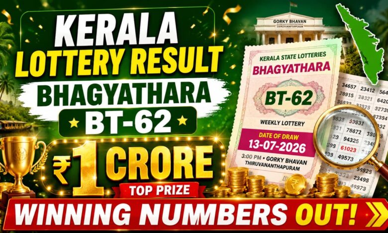 Kerala Bhagyathara BT-62 Lottery Result Today: Rs 1 Crore Winner, Full Winners List Here