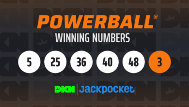 Powerball Winning Numbers from 7/13/26