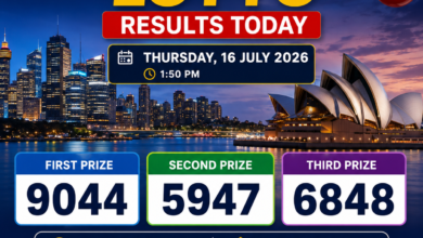 Sydney Lotto Results Today – Thursday, 16 July 2026