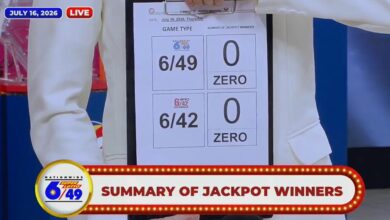 PCSO Lotto Results: No winners of major jackpot draws on July 16, 2026