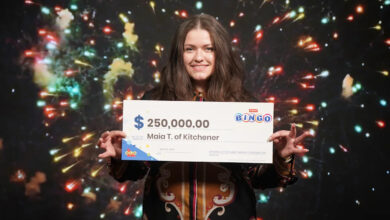 Ontario woman hits jackpot less than a year after playing her first lotto ticket