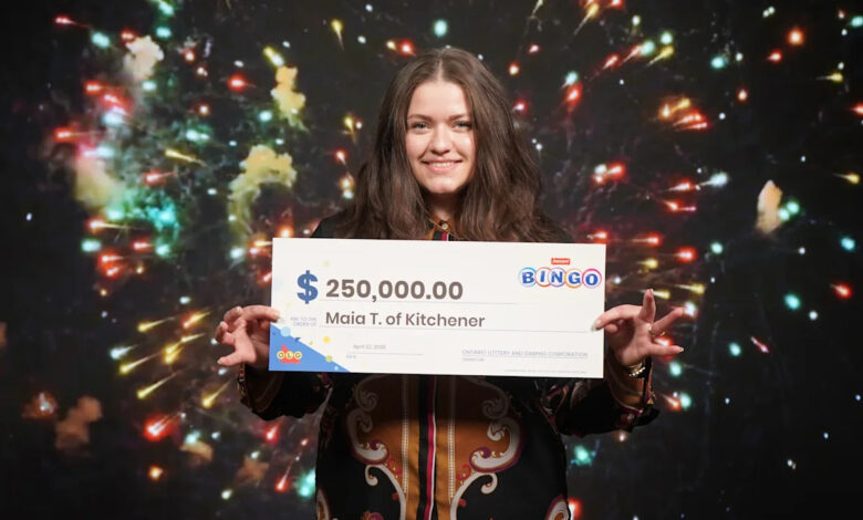 Ontario woman hits jackpot less than a year after playing her first lotto ticket