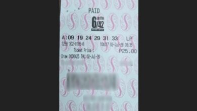 Senior from Pila, Laguna wins P56M from P25 Lotto 6/42 bet; no winners in major PCSO lotto draws on July 22